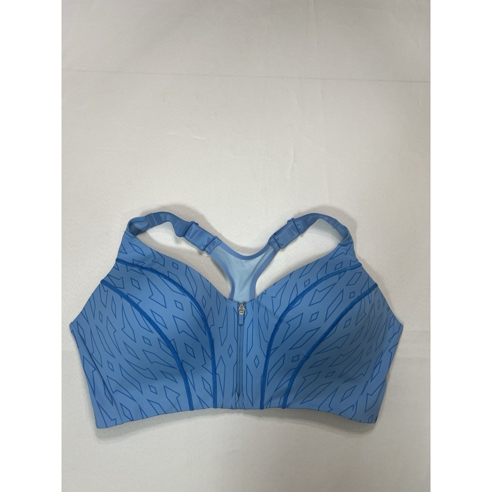 Adidas X Ivy Park Icy Park Plus Size Light Blue Sports Bra 2X Racerback